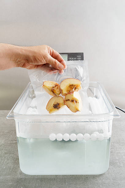 istock Sous vide cooking of apples 609798054