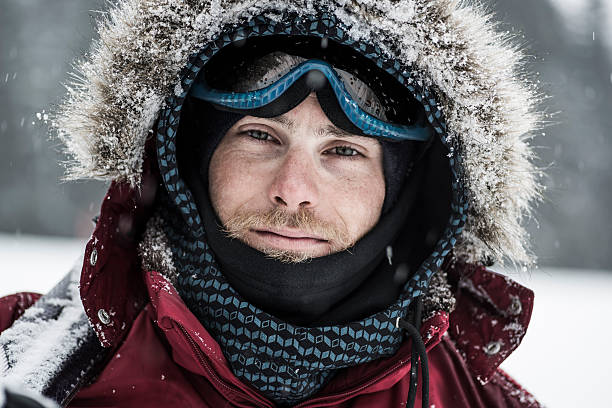 istock Portrait of young skier 609806534