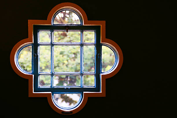 istock Window of the interesting form 609809684
