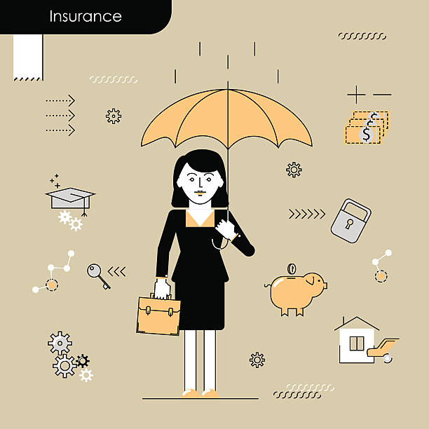 50+ Insurance Agent Portrait Stock Illustrations, Royalty-Free Vector