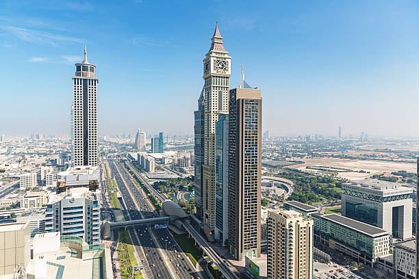 istock Dubai Skyscapers Sheikh Zayed Road United Arab Emirates 609814692