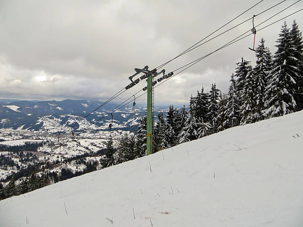 istock Winter in Carpathian mountains 609816446
