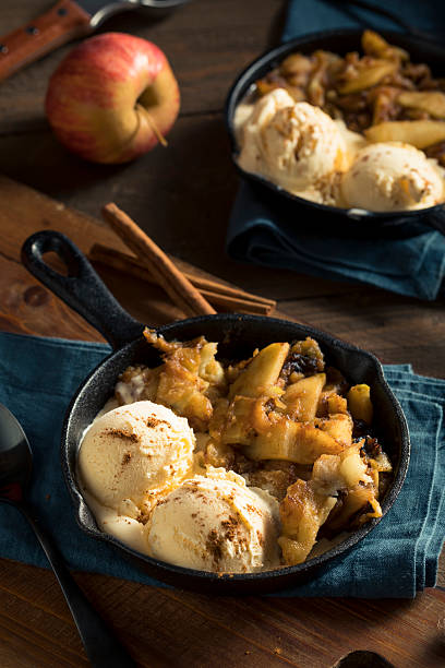 istock Homemade Sauteed Cinnamon Sugar Apples 609817194