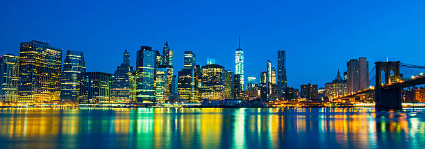 istock New York City Manhattan midtown at dusk 609817404
