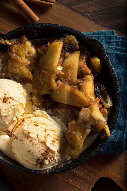 istock Homemade Sauteed Cinnamon Sugar Apples 609817444