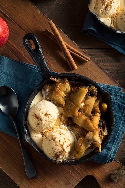 istock Homemade Sauteed Cinnamon Sugar Apples 609817462