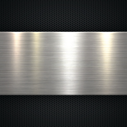 Abstract Metal Background can be used for design. With space for text.