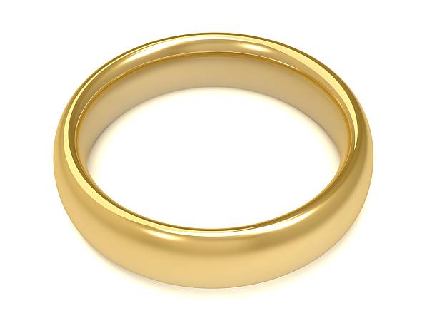 istock golden wedding ring concept illustration 609822030