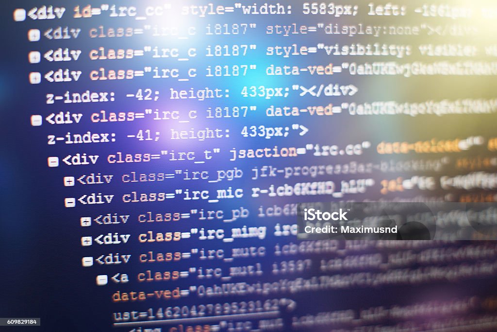 Software Developer Programming Code Abstract Computer Script Code ...