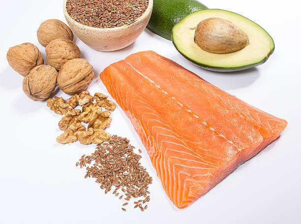 istock Sources of omega 3 fatty acids. 609831918