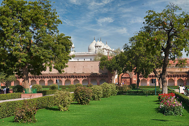 istock Red Fort  located in Agra, India. 609834336
