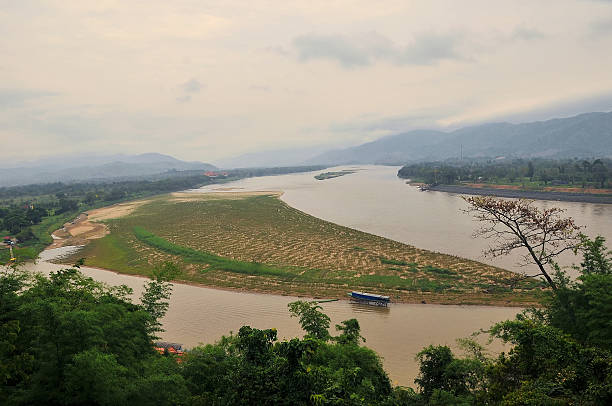 istock The Golden Triangle, borders three countries - Thailand, Myanmar, Laos. 609901778