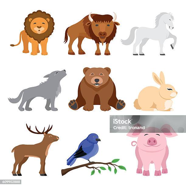 Ilustración de Animales Polares y más Vectores Libres de Derechos de Animal  - Animal, Temas de animales, Oso polar - iStock