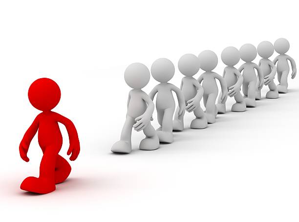 istock follow the leader concept illustration 609904568