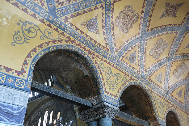 istock Hagia Sophia interior at Istanbul Turkey 609908946