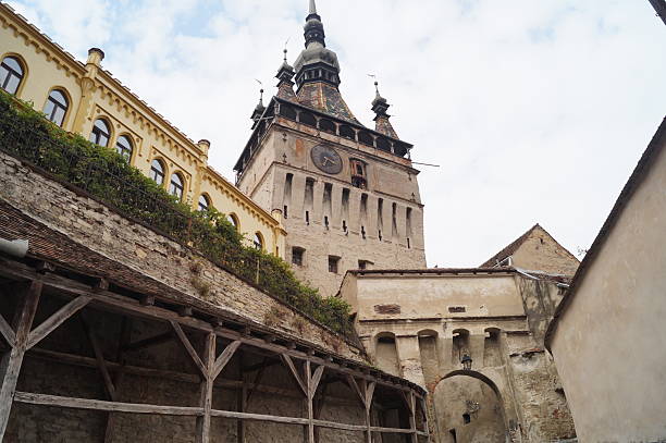 istock Clock Tower (Turnul cu ceas) in Sighisoara, Transylvania, Romania 609911204