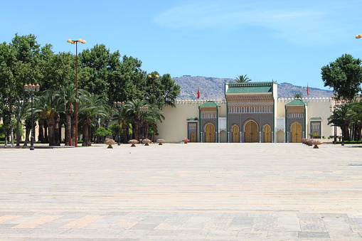 Royal Palace in Fes, Morocco