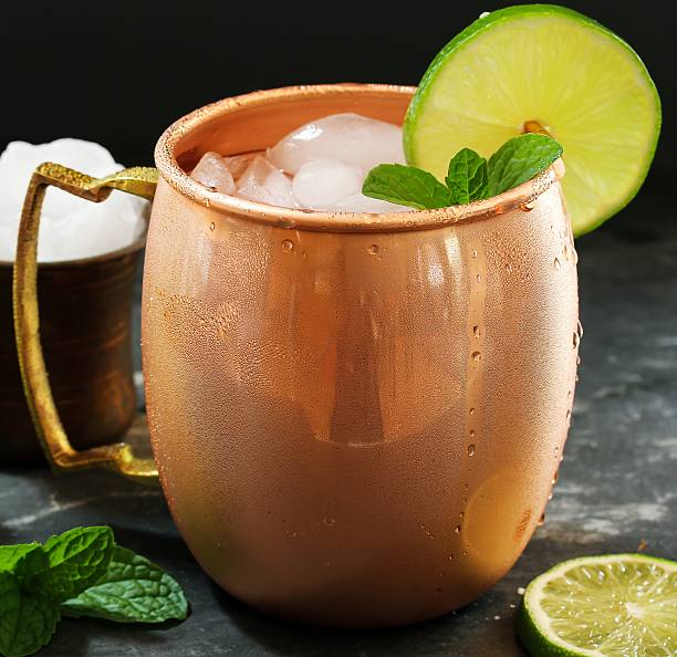 istock Moscow Mule in a Copper Mug 609912378