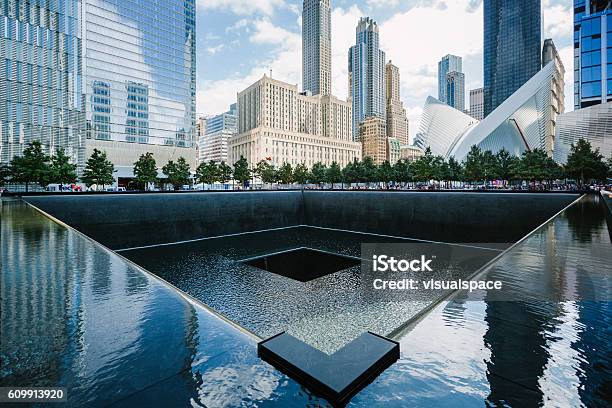 11 September 2001 Memorial In New York Stock Photo - Download Image Now - 911 Remembrance, World Trade Center - Manhattan, September 11 2001 Attacks