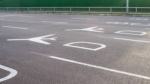 istock Airport terminal directional signs 609917202