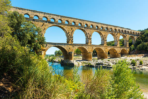 istock Pont du Gard in France 609920512