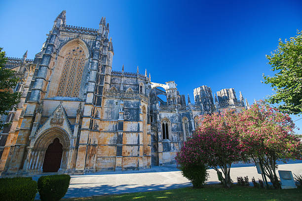 istock Batalha Monastery in Portugal 609921878