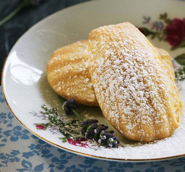 istock Homemade Madeleines / French Tea cake , selective focus 609931078