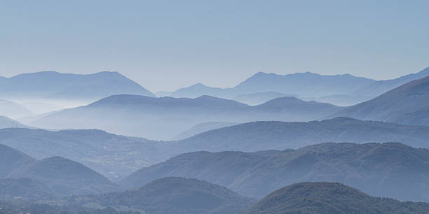 istock Blue mountains in the Apennines 609937906