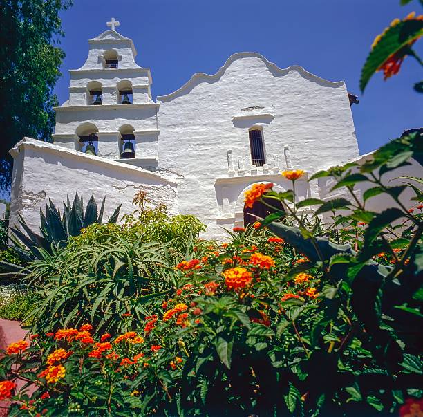 Mission San Diego de Alcala stock photo