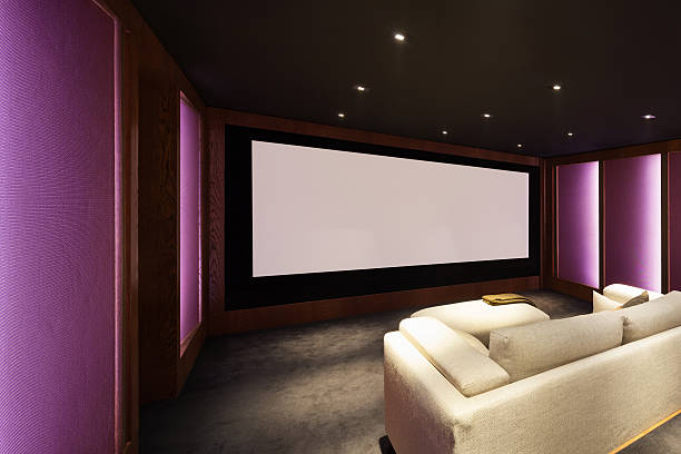 istock Home theater, luxury interior 609952694
