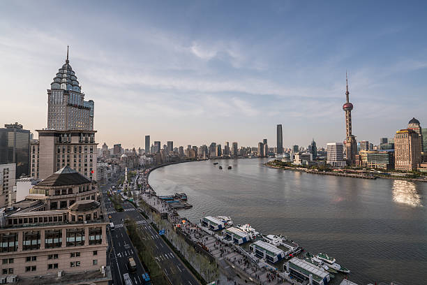 istock shanghai in a beautiful dusk 609956436