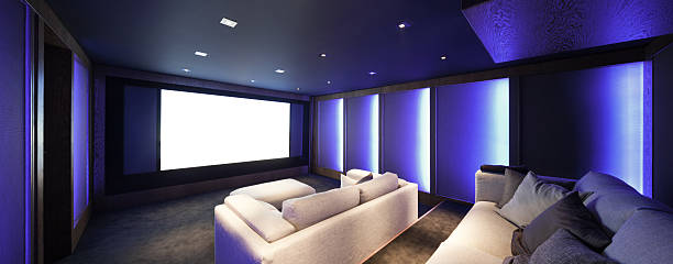 istock Home theater, luxury interior 610006056