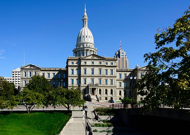 istock Capitol Building, Lansing Michigan 610008022
