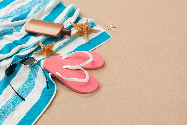istock Beach accessories for perfect vacation! 610008110