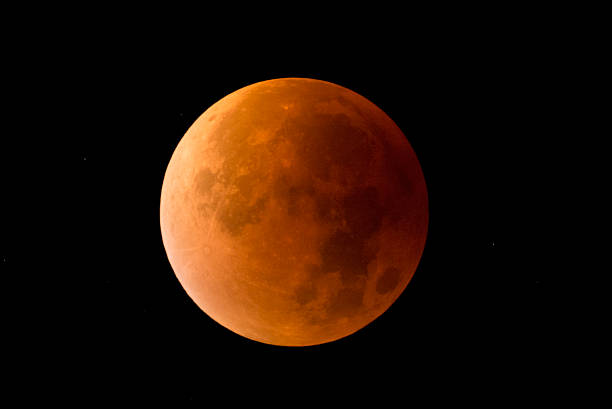 éclipse lunaire totale - eclipse photos et images de collection