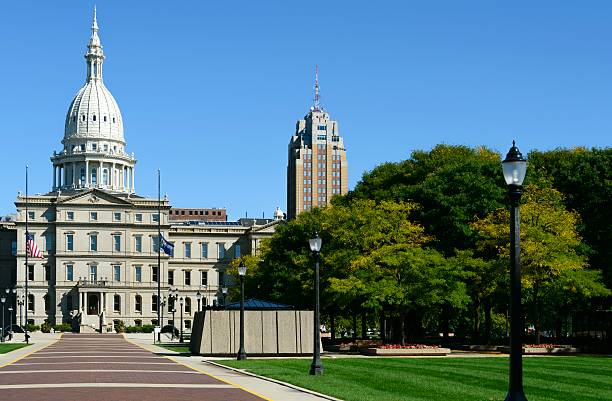 istock Capitol Building, Lansing Michigan 610019524