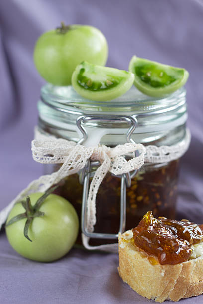 istock jam of green tomatoes 610032730