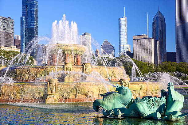 istock Buckingham Fountain in Chicago 610034244