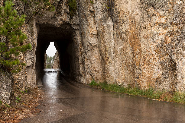 agujas túnel ocular - natural tunnel state park fotografías e imágenes de stock