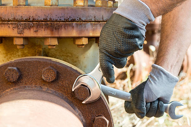 istock new and shiny spanner wrench to tighten 610037408