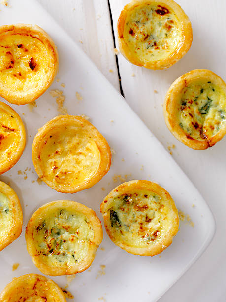 istock Mini Quiche Lorraine and Cheddar Quiches 610037488