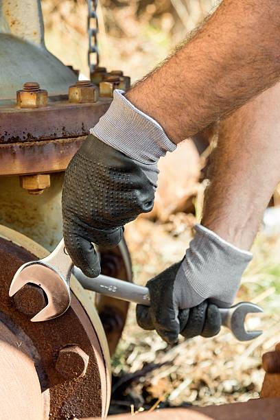 istock new and shiny spanner wrench to tighten 610037532