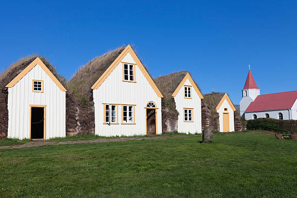 istock Turf farms and church 610041048