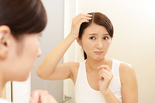 istock Woman with an uneasy look 610042448
