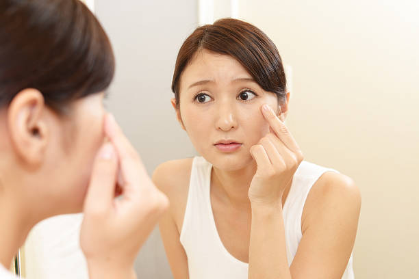 istock Woman with an uneasy look 610042538