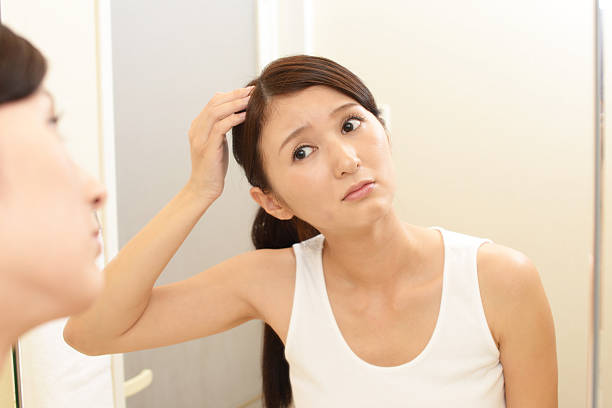 istock Woman with an uneasy look 610042814