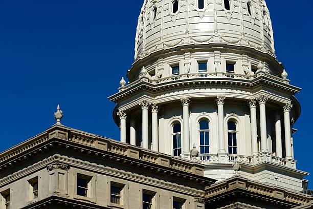 istock Capitol Building, Lansing Michigan 610043680
