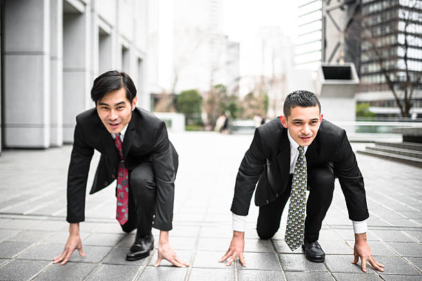 istock Ready for run a new business in competition 610047656
