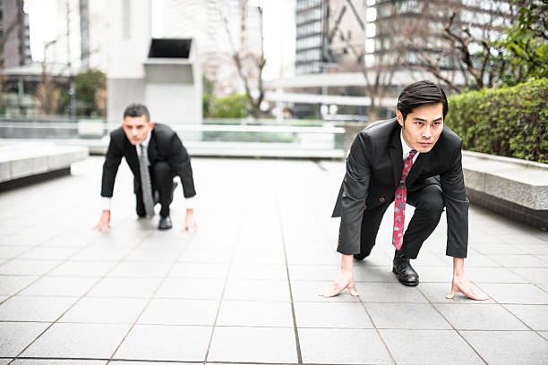 istock Ready for run a new business in competition 610047804