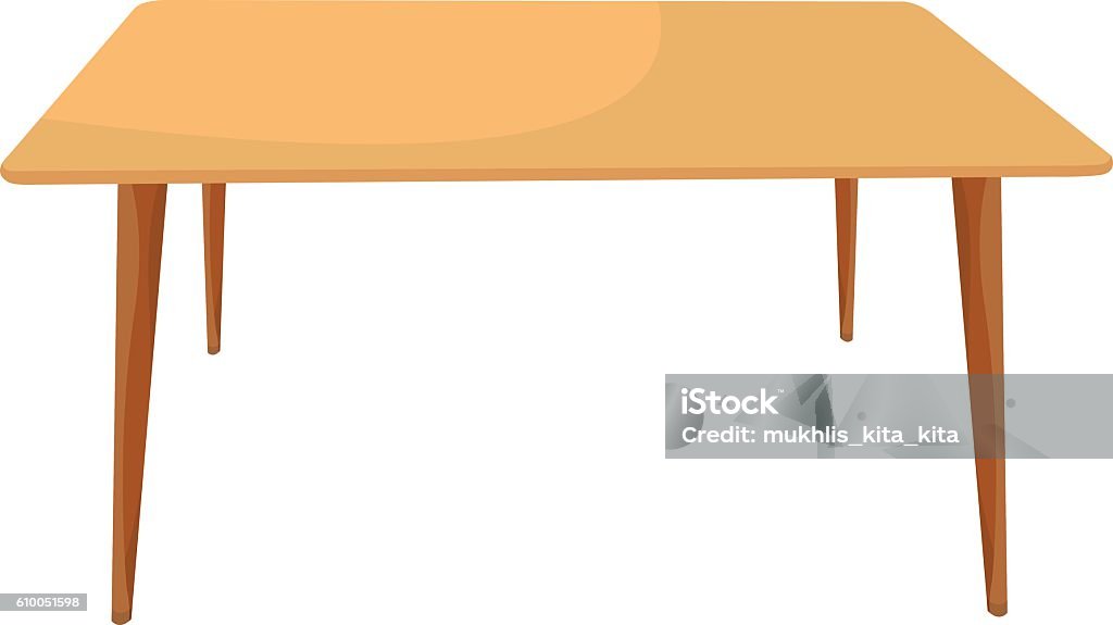 Table Example/illustration Table 02 Stock Illustration - Download Image Now - Dining Table, Vector ...